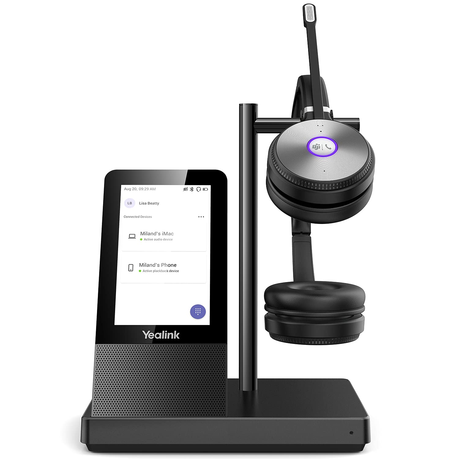 Yealink-WH66-Mono-TEAMS-Workstation-DECT-Wireless main view