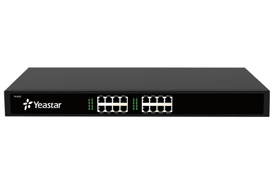 Yeastar-TA1610-VoIP-FXO-Analog-Gateway main view